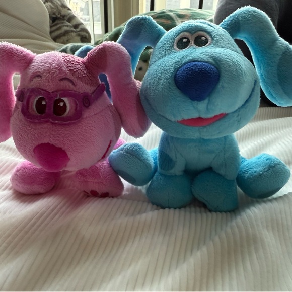 Blue and Magenta Blues Clues plush set - Picture 1 of 3